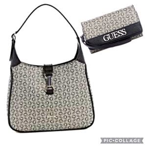 NWT Guess Bag and Wallet Set - Stillwater top zip shoulder bag and wallet